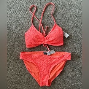 Aerie Crochet Bikini NWT